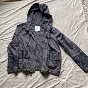 Hey Hei lightweight dark grey jacket size large